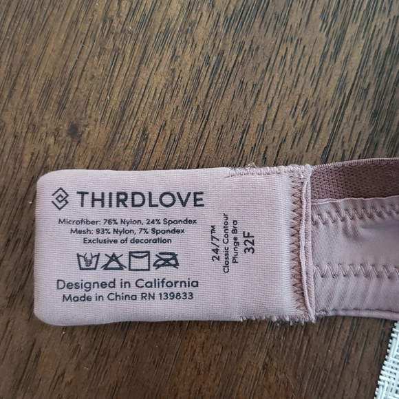 ThirdLove 24/7® Classic Uplift Plunge Bra32F - Picture 9 of 10
